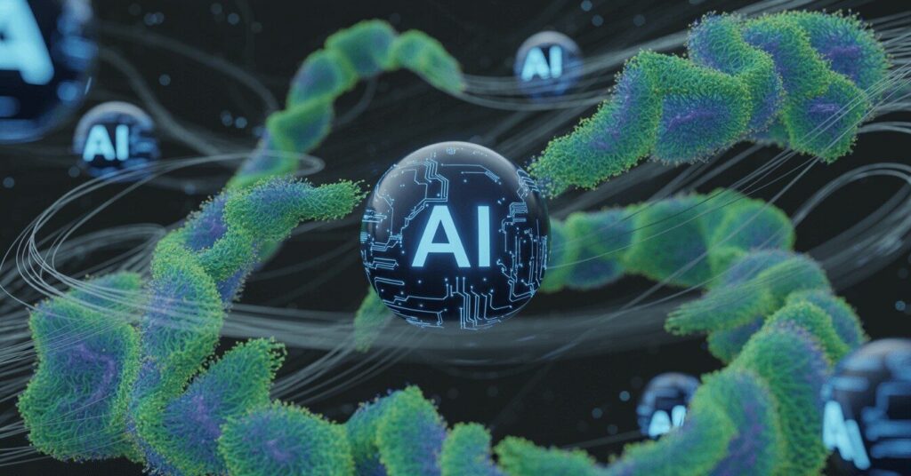 Microorganisms vs AI Shaping the Future of Life and Technology